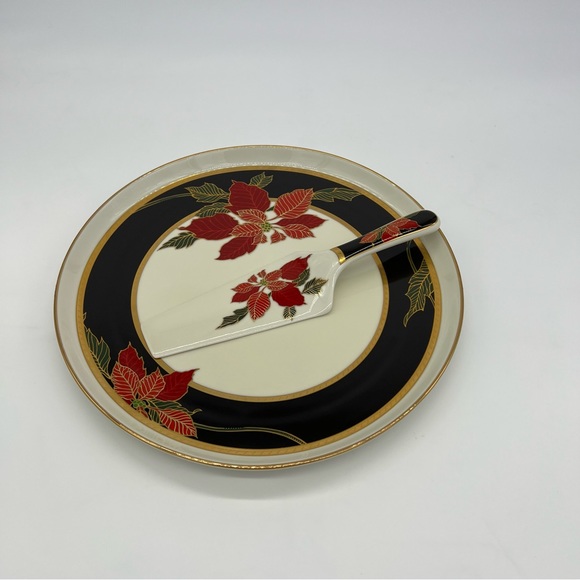 Mikasa Christmas Cake Plate and Server - Picture 8 of 12